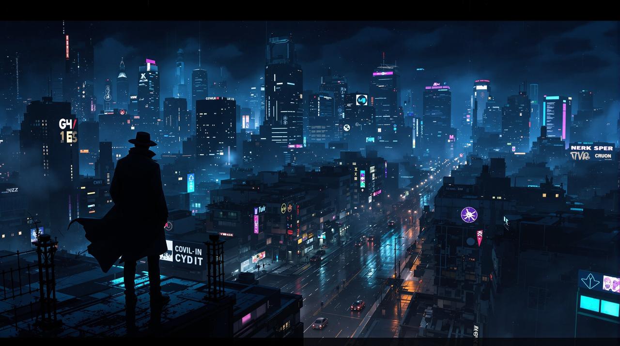 黄豆漫剧 - 《暗夜追踪者》悬疑新作上线